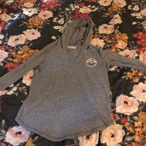 Long Sleeve Hollister Hooded Shirt